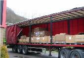 Bridgeport Spares Being Unloaded At pennine